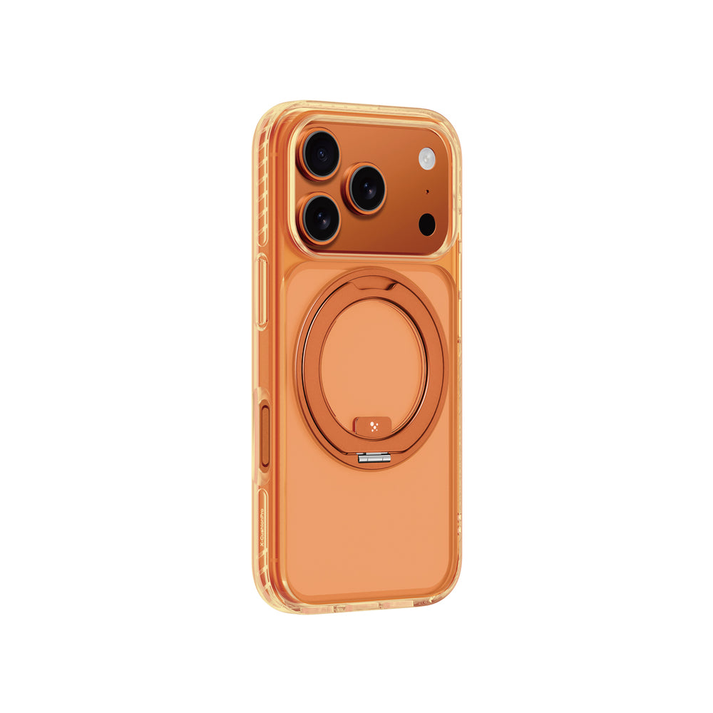 AmazingThing Titan Pro Spin case for iPhone 17 Pro Max compatible with MagSafe - orange_2