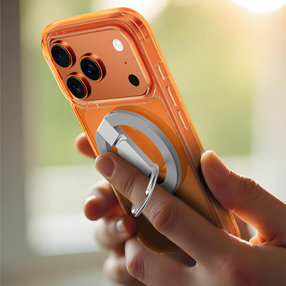 AmazingThing Minimal Mag Drop Proof Case 3 Lens iPhone 17 Pro Max Titan Orange_7
