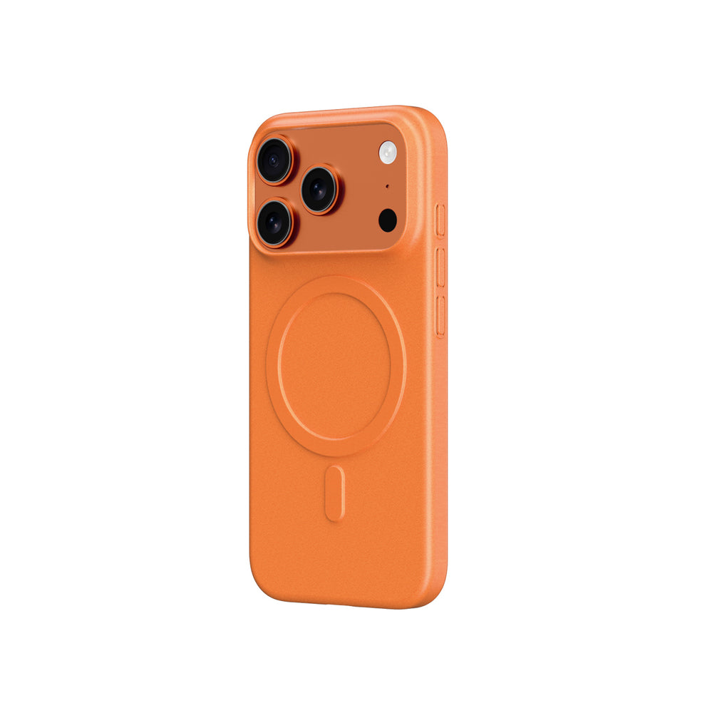 AmazingThing Minimal Air Case for iPhone 17 Pro Max compatible with MagSafe - orange_4