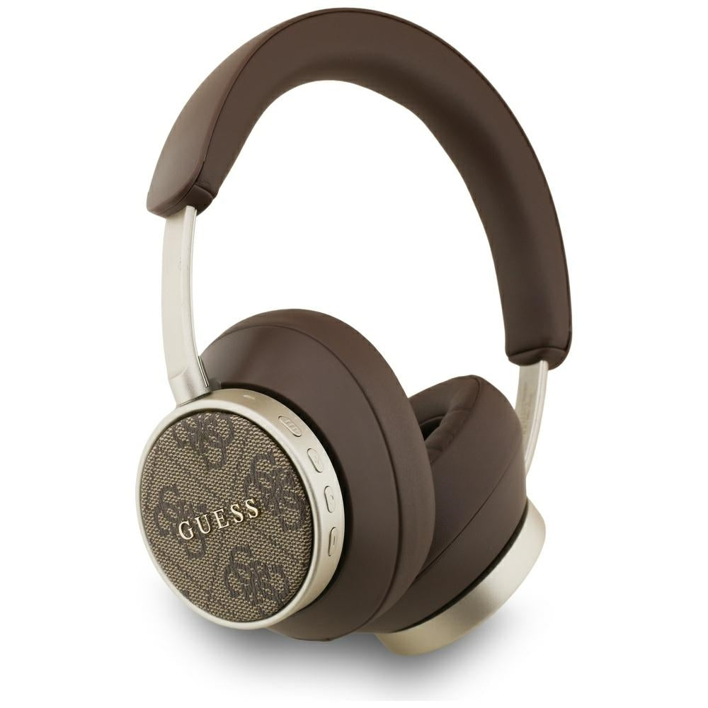 Guess Bluetooth 4G Classic Logo Wireless On-Ear Headphones - Brown_0