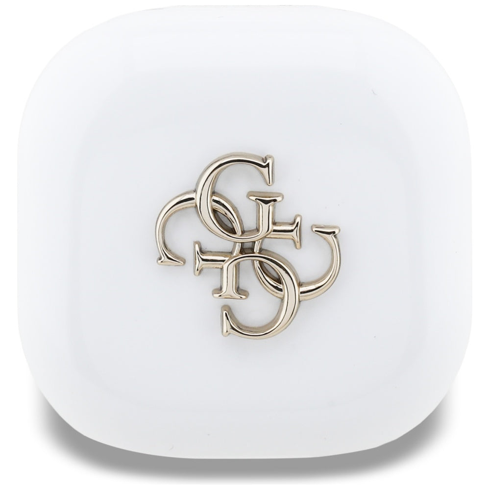 Guess 4G Metal Logo TWS wireless headphones - white_1