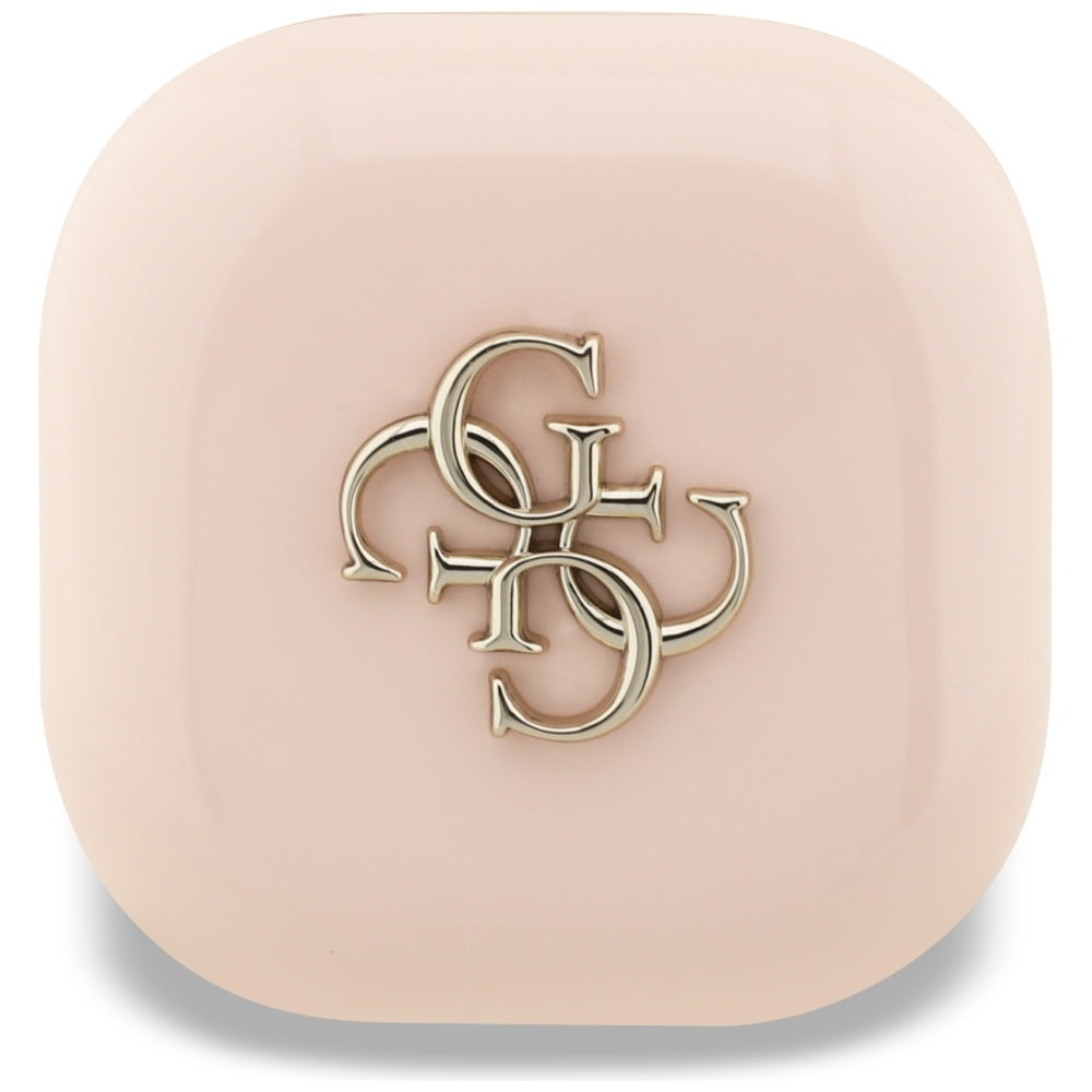 Guess 4G Metal Logo TWS Wireless Headphones - Pink_1