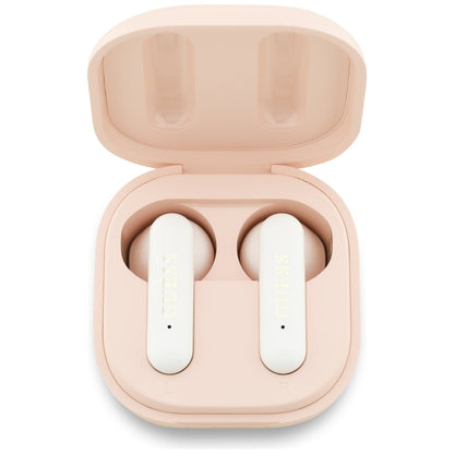 Guess 4G Metal Logo TWS Wireless Headphones - Pink_2