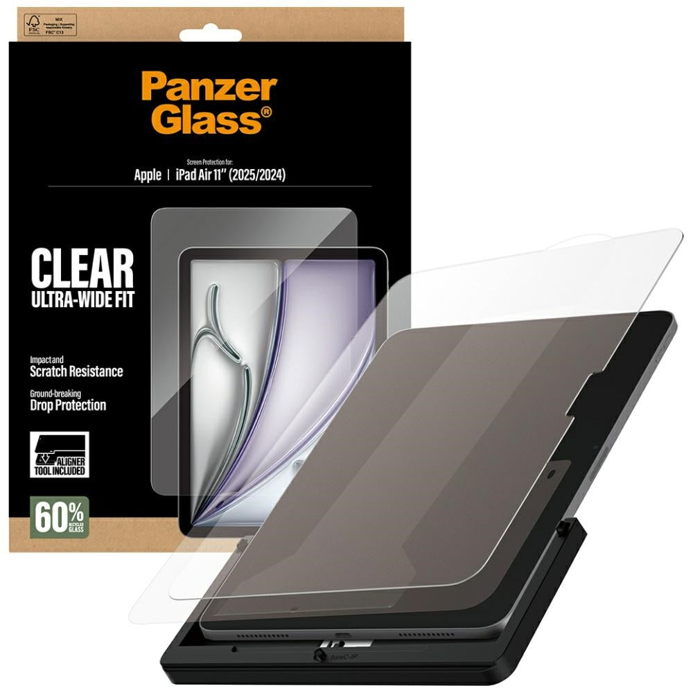PanzerGlass Ultra-Wide Fit Tempered Glass for iPad Air 11" 2025 (7th Gen.) / iPad Air 11" 2024 (6th Gen.)_3