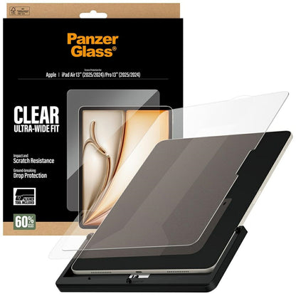 PanzerGlass Ultra-Wide Fit Tempered Glass for iPad Air 13" 2024 / 2025 / iPad Pro 13" 2024 / 2025_3