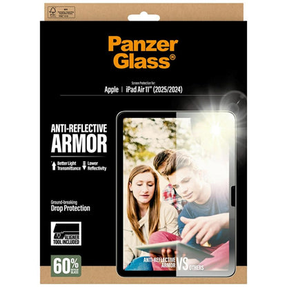 PanzerGlass Ultra-Wide Fit Reflective Armor Tempered Glass for iPad Air 11" 2025 (7th Gen.) / iPad Air 11" 2024 (6th Gen.)_4