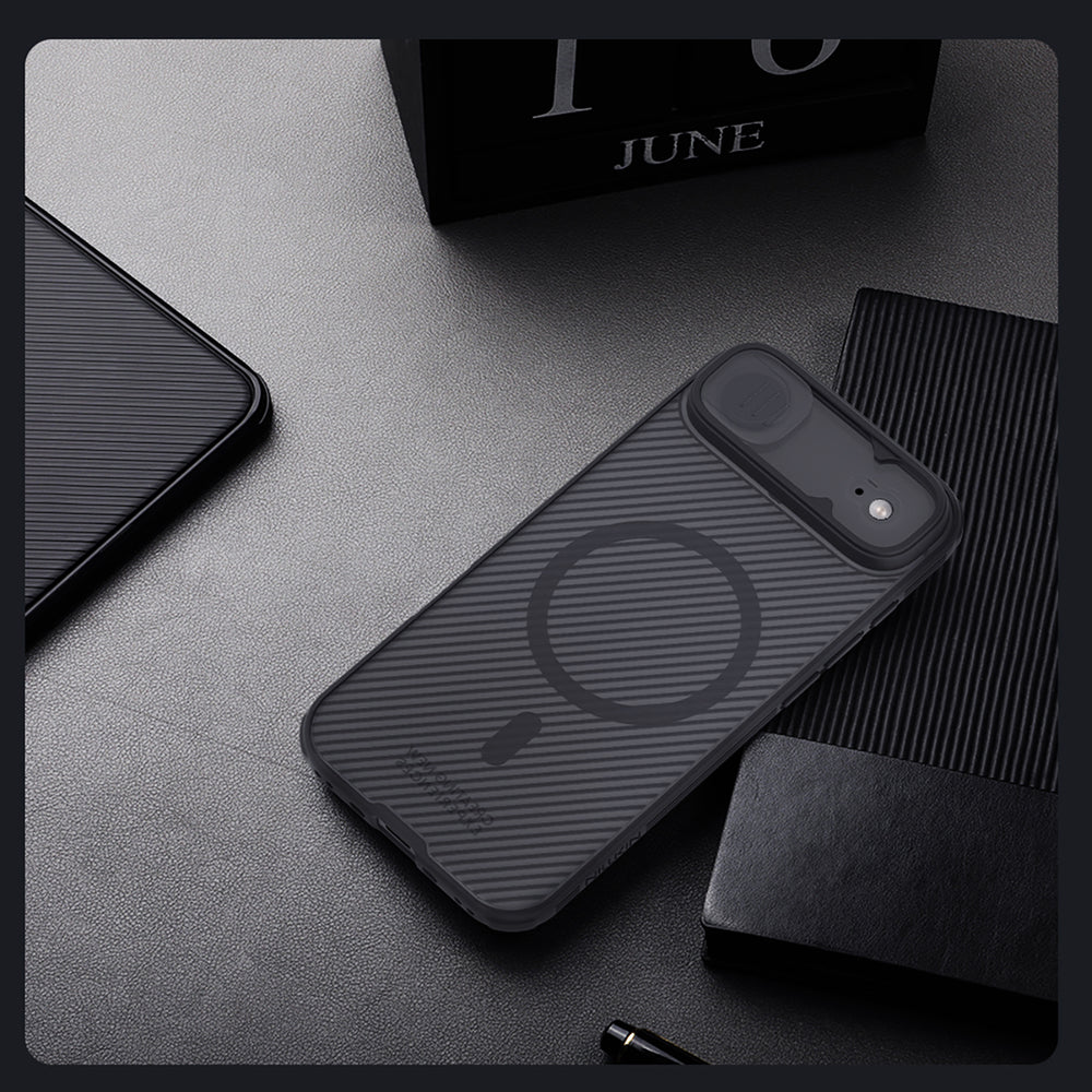 CamShield Pro Magnetic Case IP17 Air Transparent black_17