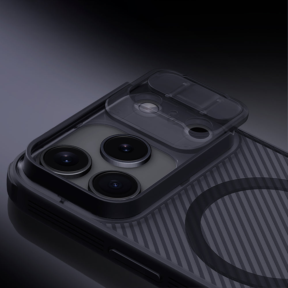 CamShield Pro Magnetic Case IP17 Pro Transparent black_8