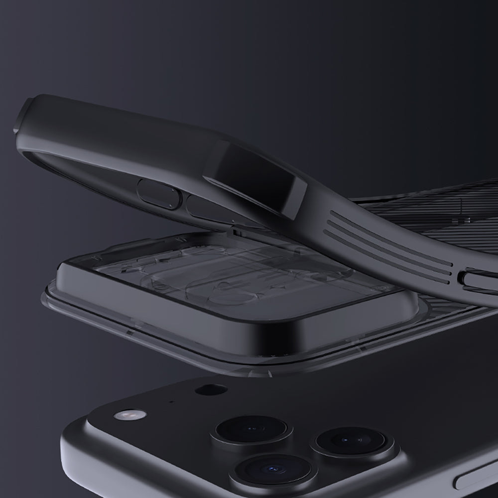 CamShield Pro Magnetic Case IP17 Pro Max Transparent black_9