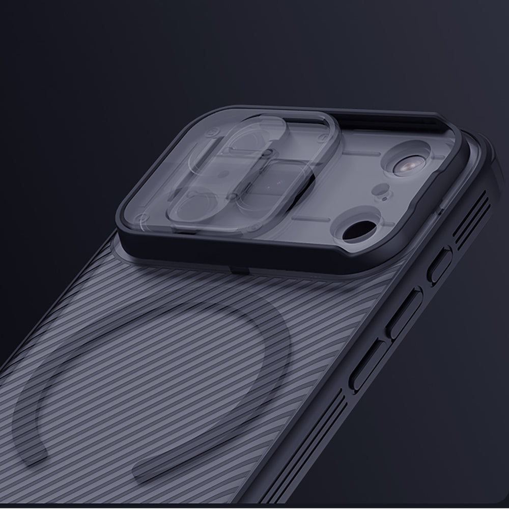 CamShield Pro Magnetic Case IP17 Pro Max Transparent black_18