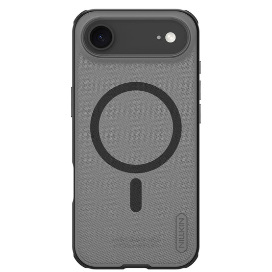 Super Frosted Shield Pro Magnetic Case IP17 Air Transparent black_0