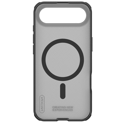 Super Frosted Shield Pro Magnetic Case IP17 Air Transparent black_5