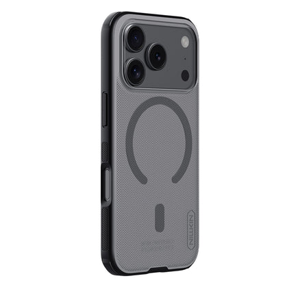 Super Frosted Shield Pro Magnetic Case IP17 Pro Transparent black_2