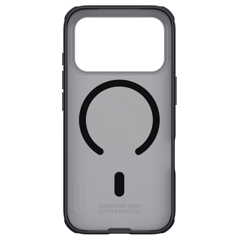 Super Frosted Shield Pro Magnetic Case IP17 Pro Transparent black_5
