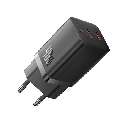Baseus GaN5 Pro 40W 2xUSB-C Wall Charger - Black_0