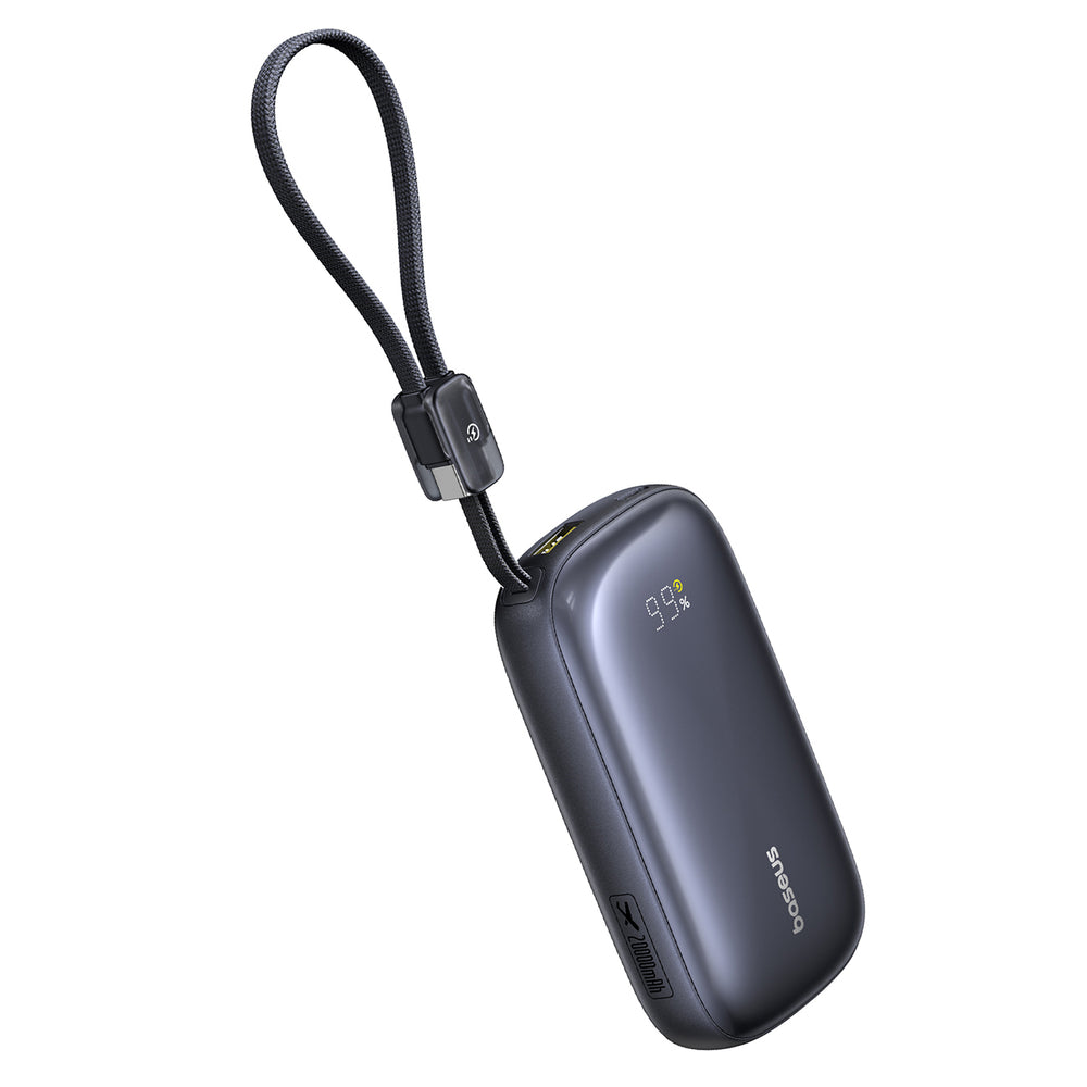 Baseus EnerFill FC21 Qpow 3 Ultra 20000mAh 45W Power Bank with Digital Display and Included Cable - Black_2