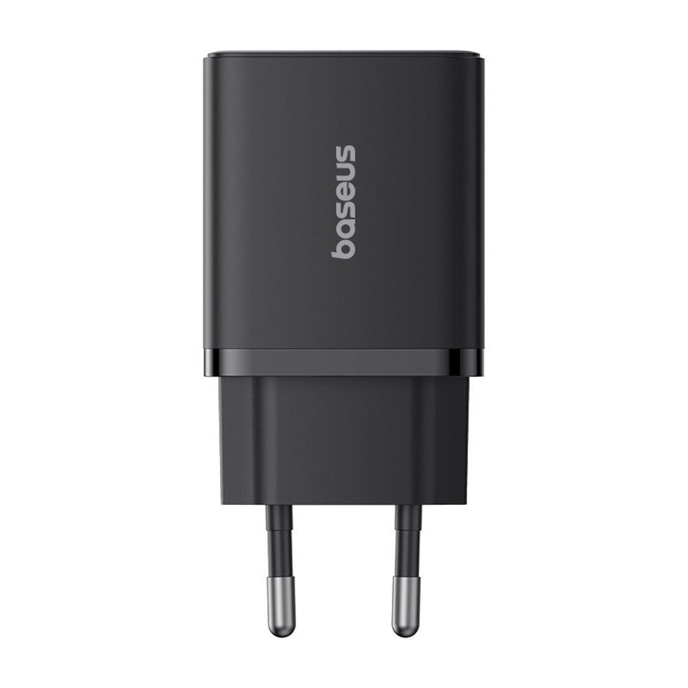 Carregador de Parede Baseus 30W / 2.4A / 1 x USB-A / 1 x USB-C / Preto / P10111404113-00_0