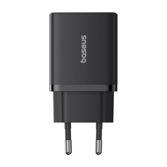 Carregador de Parede Baseus 30W / 2.4A / 1 x USB-A / 1 x USB-C / Preto / P10111404113-00_0