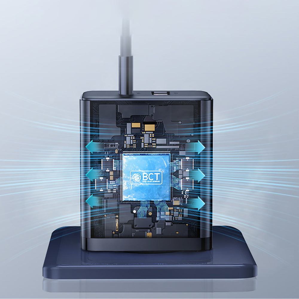 Carregador de Parede Baseus 30W / 2.4A / 1 x USB-A / 1 x USB-C / Preto / P10111404113-00_11