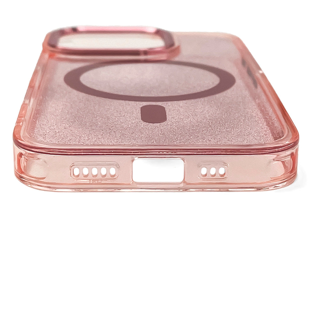 Glitter Case for Samsung Galaxy S26/S26 Pro Compatible with MagSafe - Pink_3