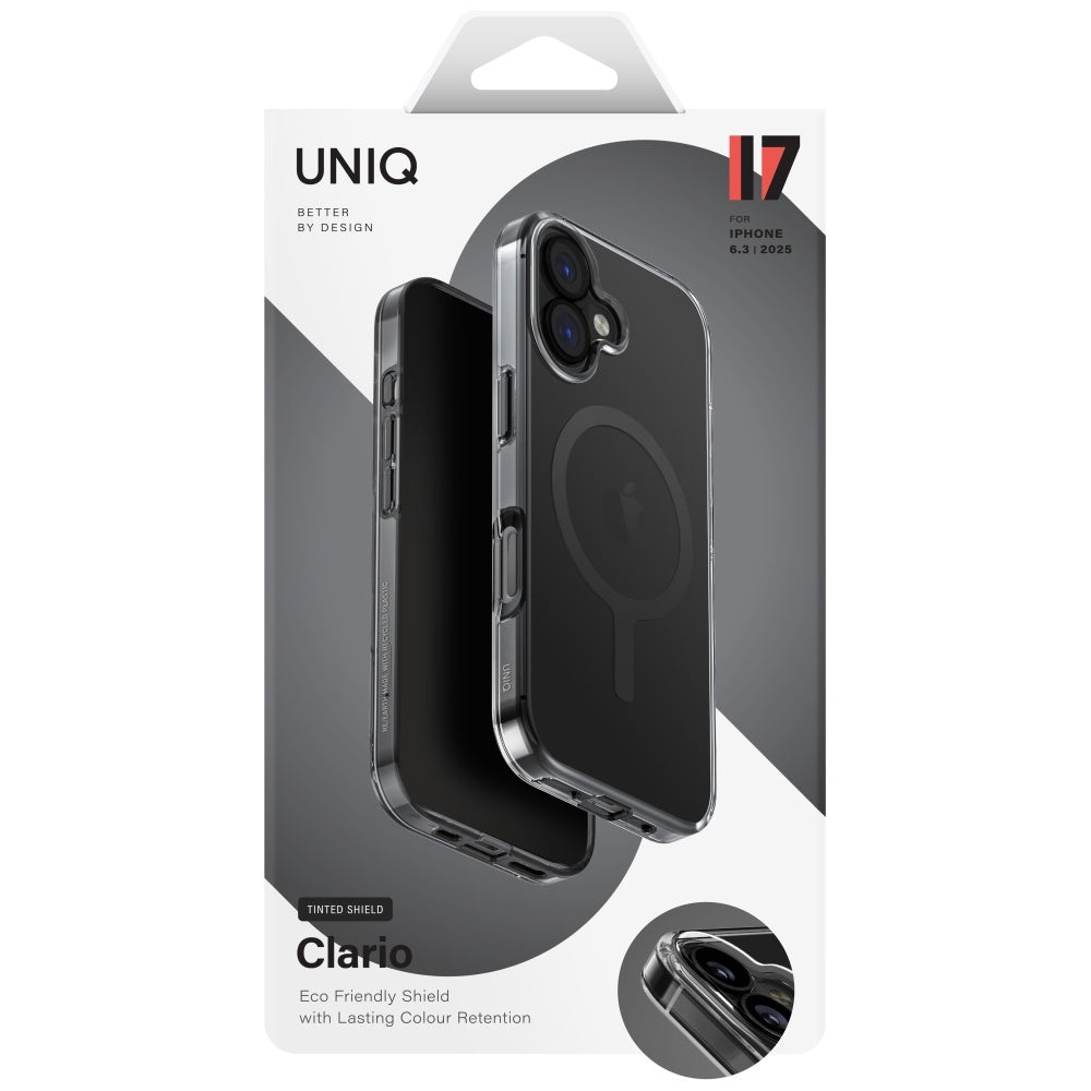 Uniq Clario Magclick Charging Case for iPhone 17 - Black_4