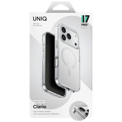 Uniq Clario Magclick Charging Case for iPhone 17 Pro - Transparent_4