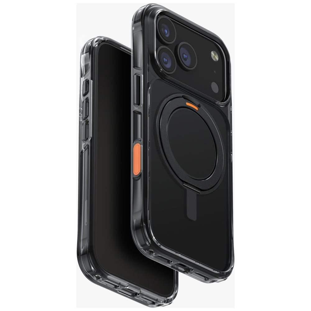 Uniq Swivix Rotating Kickstand 360 Case for iPhone 17 Pro - Black_0