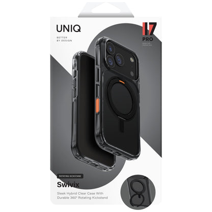 Uniq Swivix Rotating Kickstand 360 Case for iPhone 17 Pro - Black_5