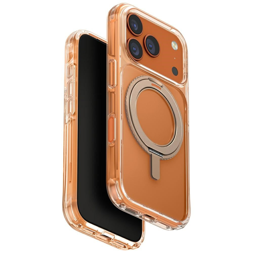 Uniq Swivix Rotating Kickstand 360 Case for iPhone 17 Pro - Gold_0