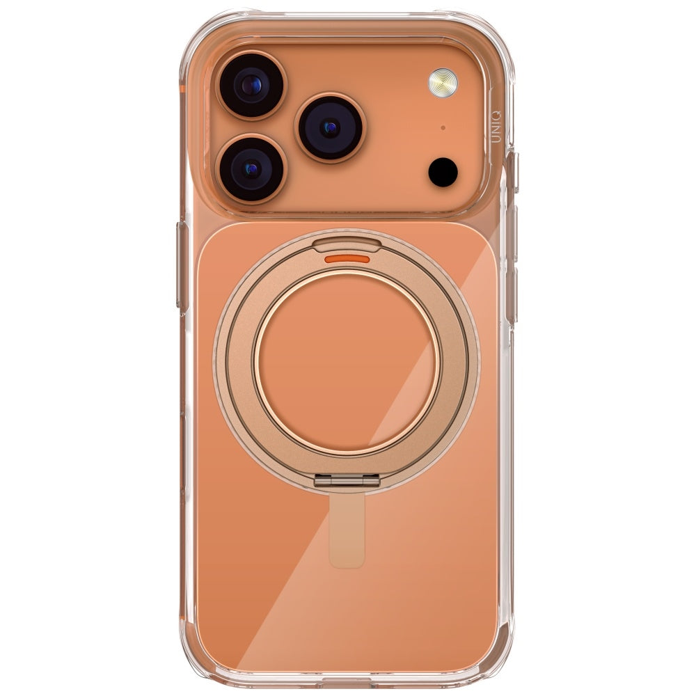 Uniq Swivix Rotating Kickstand 360 Case for iPhone 17 Pro - Gold_1