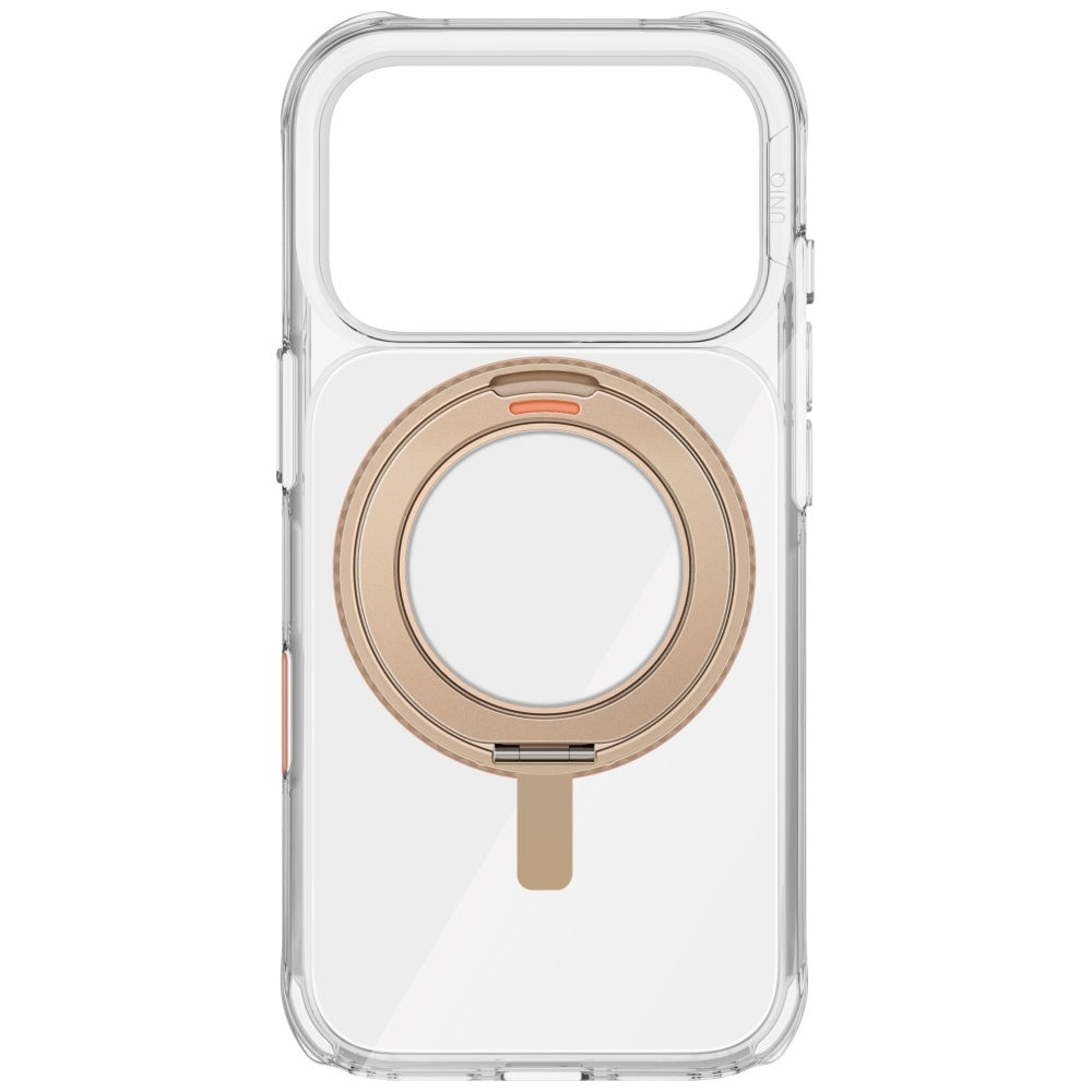 Uniq Swivix Rotating Kickstand 360 Case for iPhone 17 Pro - Gold_2
