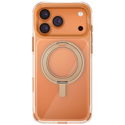 Uniq Swivix Rotating Kickstand 360 Case for iPhone 17 Pro Max - Gold_1