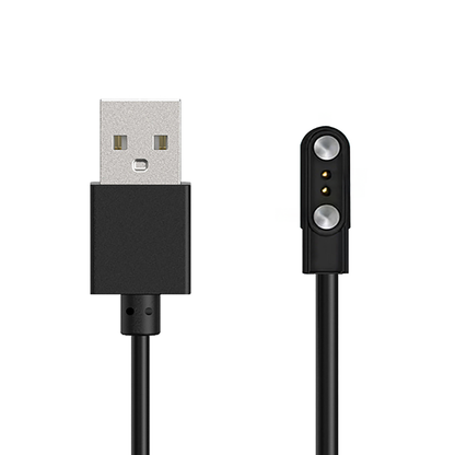 HUL-01 Magnetic Charger 2-pin 2.8mm for 60cm Smartwatches – Black_0