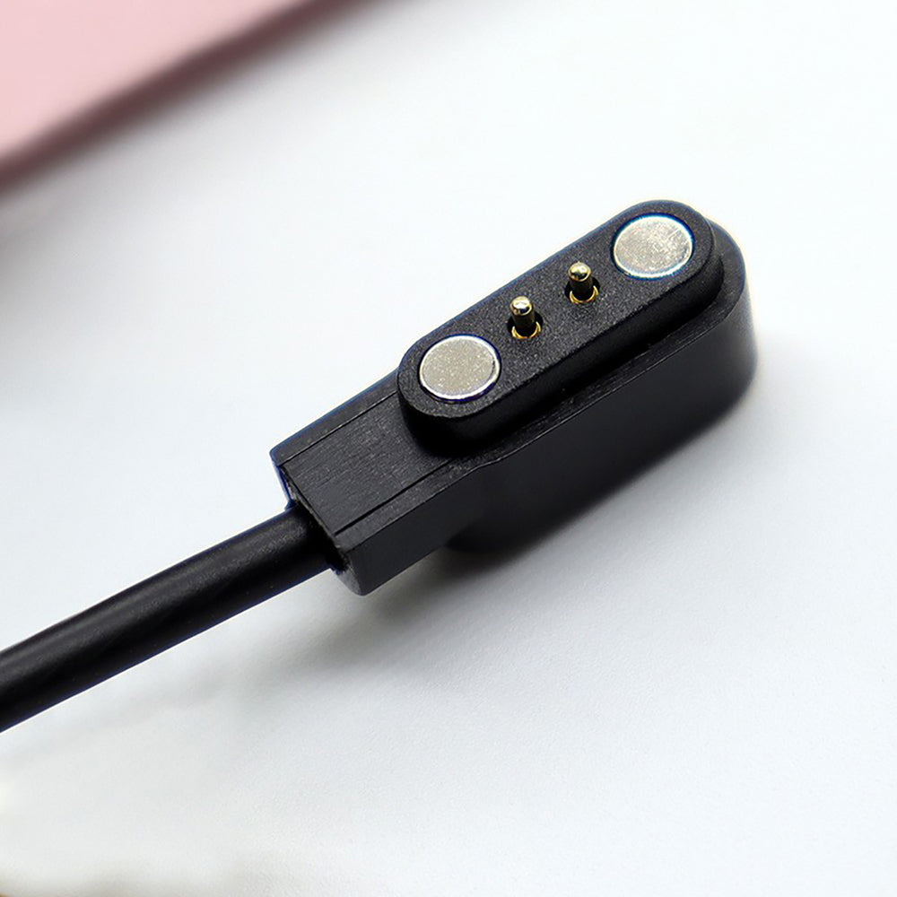 HUL-01 Magnetic Charger 2-pin 2.8mm for 60cm Smartwatches – Black_2