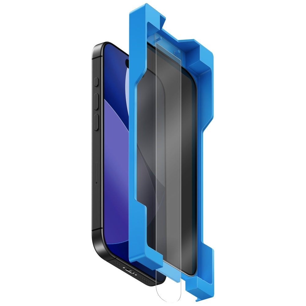 Uniq Optix Exofit Privacy Tempered Glass for iPhone 17 Pro with Applicator_2