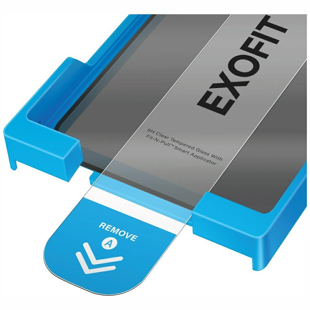 Uniq Optix Exofit Privacy Tempered Glass for iPhone 17 Pro with Applicator_4