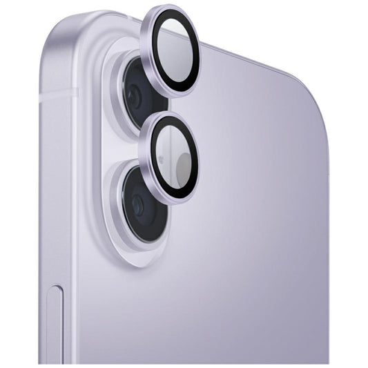 Uniq Optix Aluminum Camera Lens Protector for iPhone 17 with Applicator - Purple_0