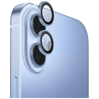 Uniq Optix Aluminum Camera Lens Protector for iPhone 17 with Applicator - Blue_0