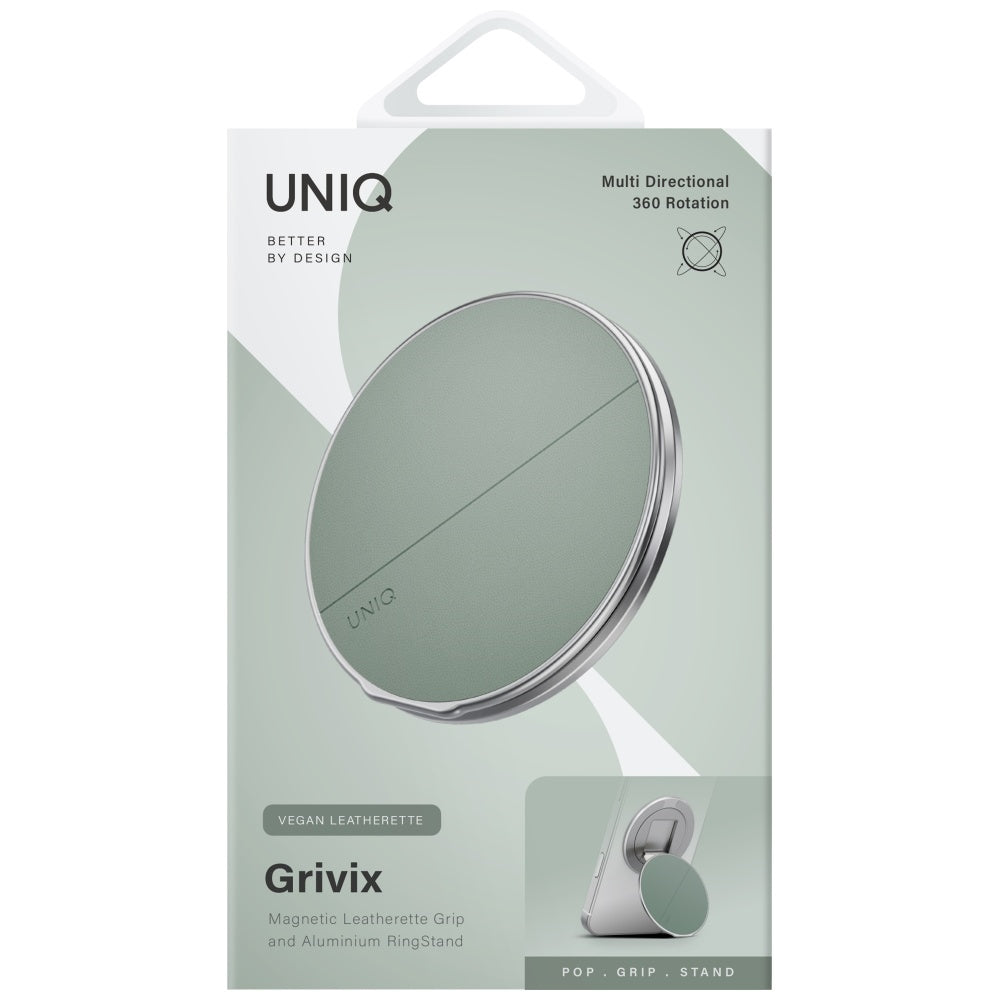 Uniq Grivix Classic 360 Mount&amp;Grip Stand Magnetic Holder - Green_3
