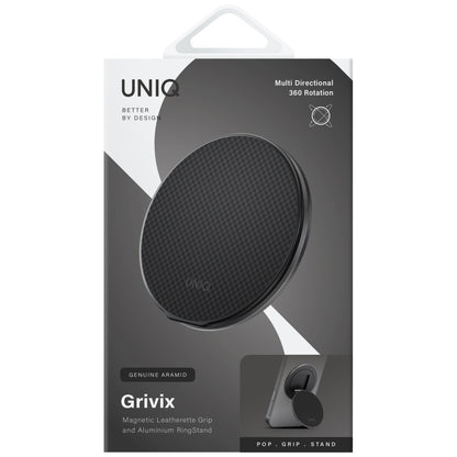 Uniq Grivix Premium 360 Mount&amp;Grip Stand Magnetic Holder - Black_3