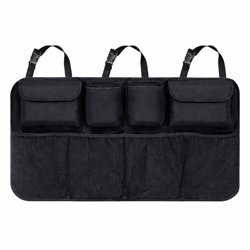 Wozinsky Large Car Organizer for Back Seat Backrest and Trunk - Black_0