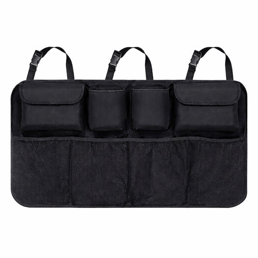Wozinsky Large Car Organizer for Back Seat Backrest and Trunk - Black_0