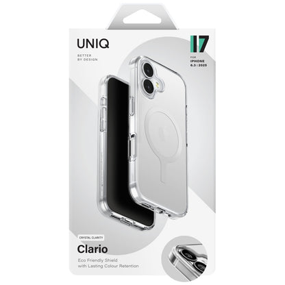 Uniq Clario Magclick Charging Case for iPhone 17 - Transparent_5