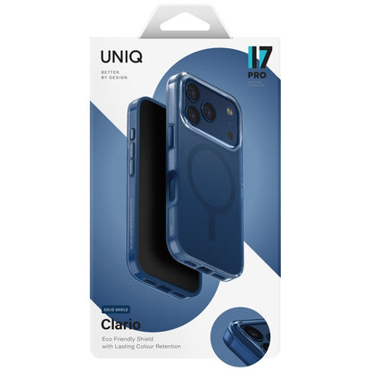 Uniq Clario Magclick Charging Case for iPhone 17 Pro - Blue_3