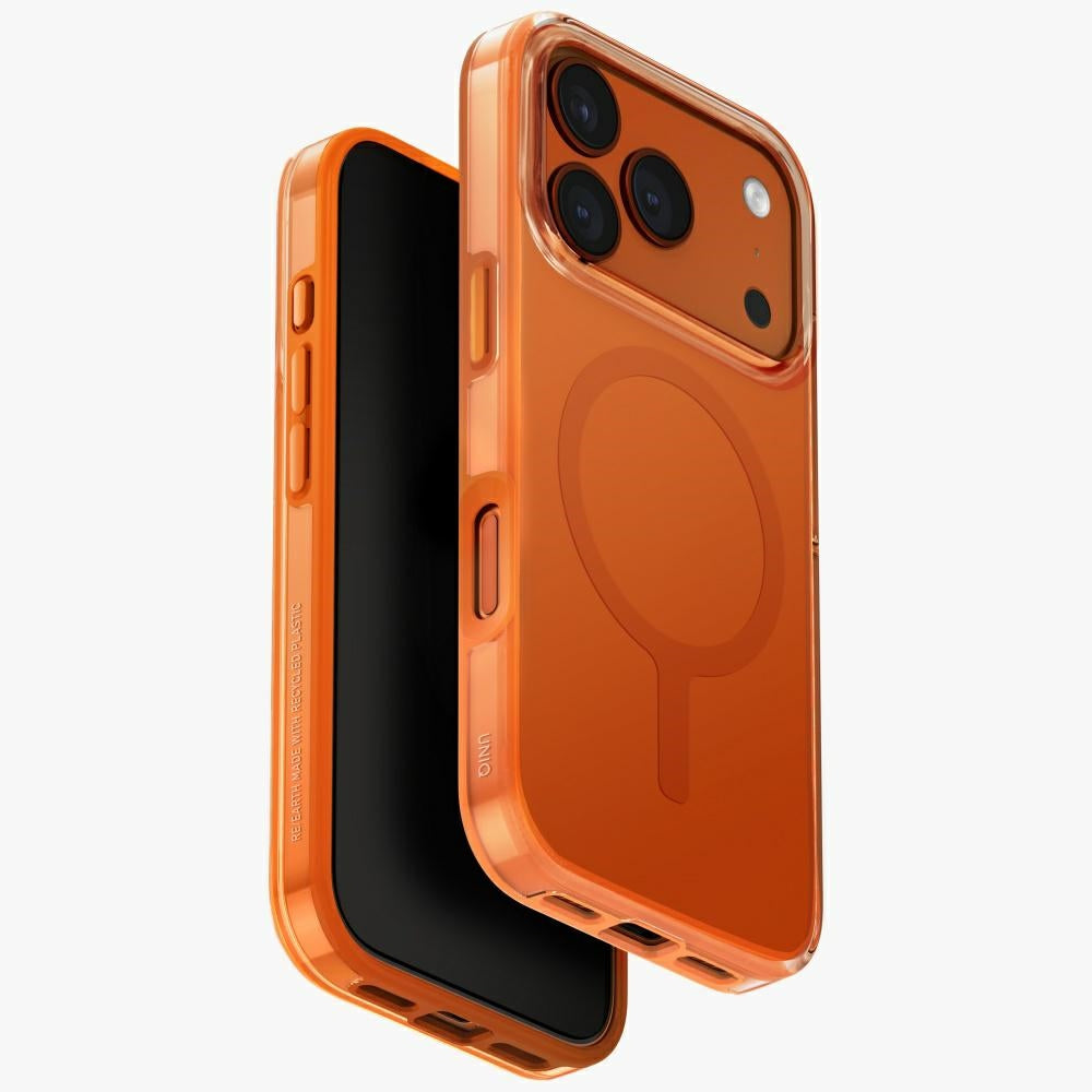 Uniq Clario Magclick Charging Case for iPhone 17 Pro - Orange_0