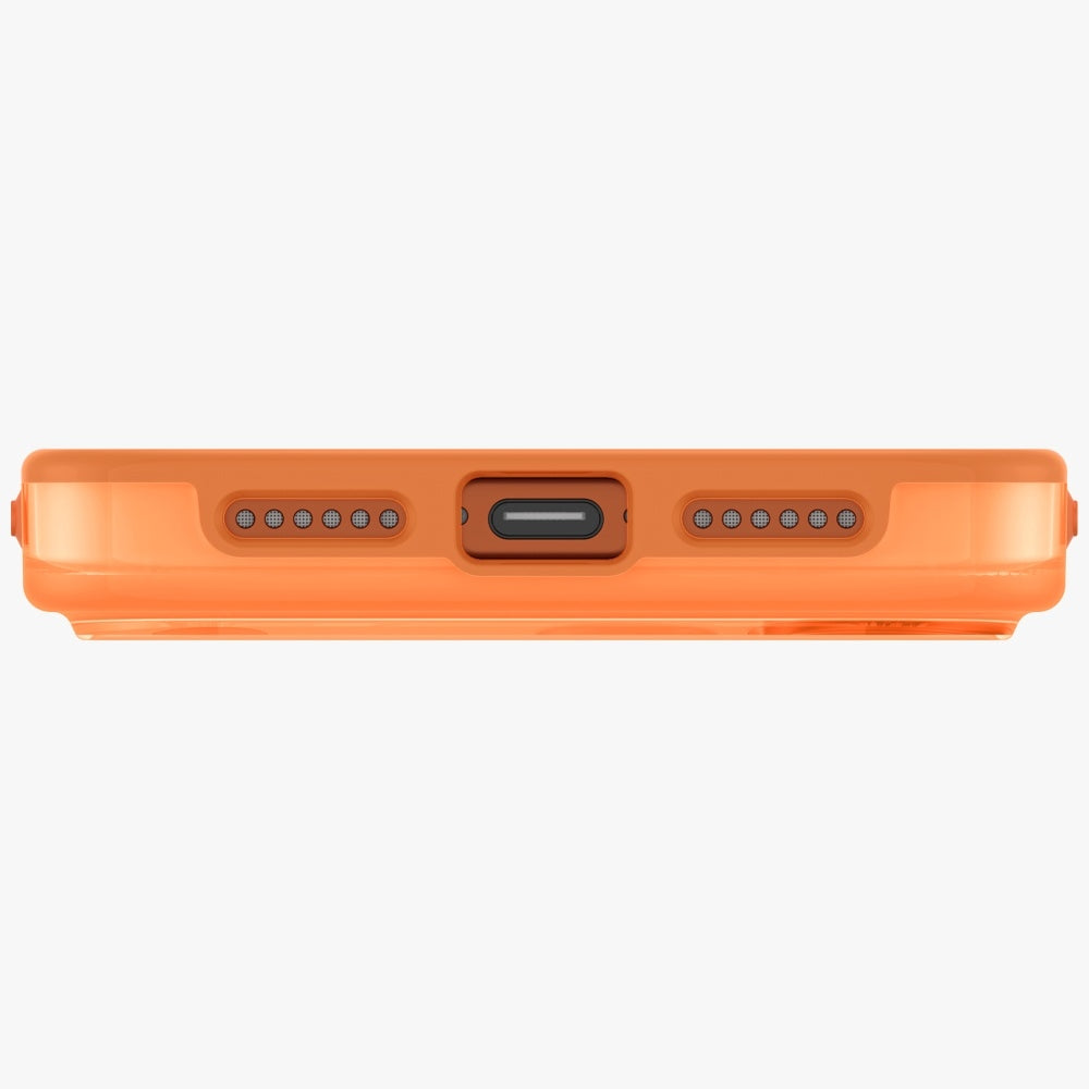 Uniq Clario Magclick Charging Case for iPhone 17 Pro - Orange_3