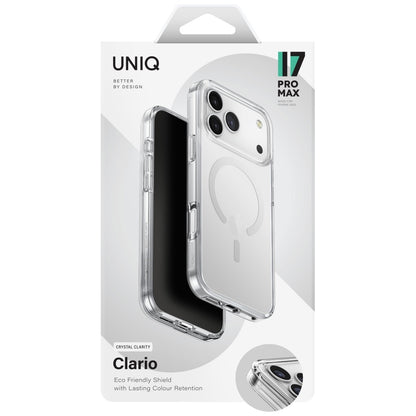 Uniq Clario Magclick Charging Case for iPhone 17 Pro Max - Transparent_5