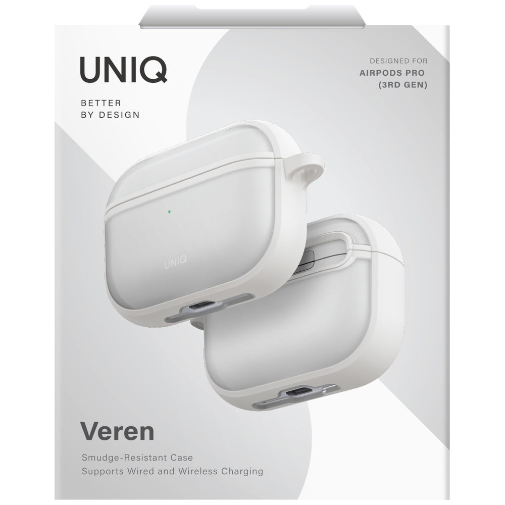 Uniq Veren Case for AirPods Pro 3 - White_4