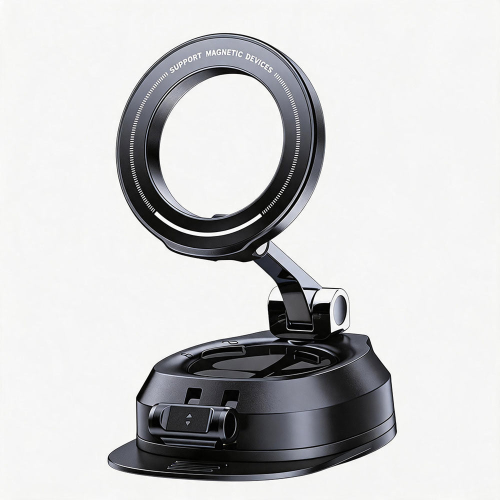 Wozinsky WUS-CZ37 Magnetic 360° Dashboard Car Mount - Black_0