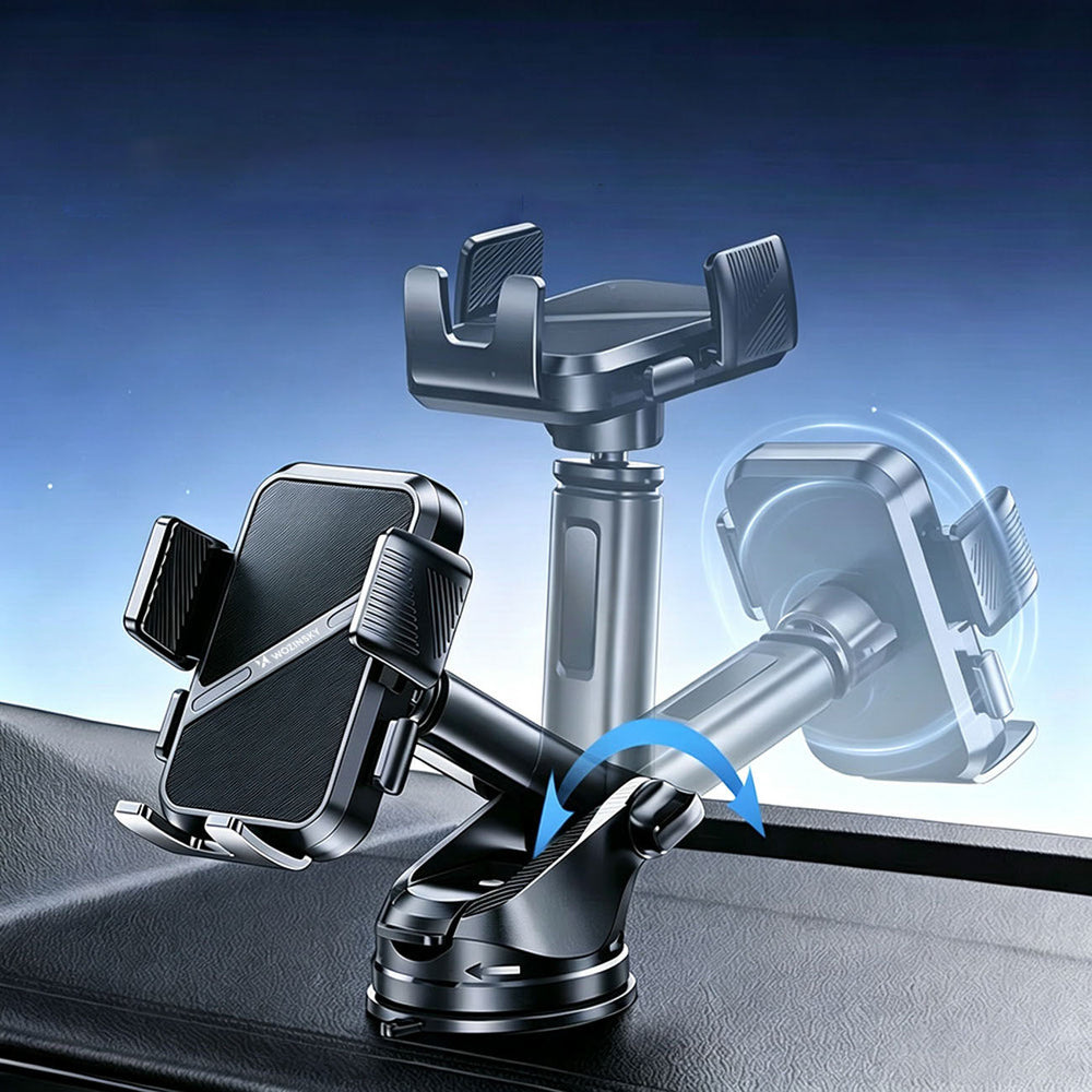 Wozinsky WUS-CF29 3-in-1 Car Holder for Dashboard, Windshield and Air Vent - Black_5